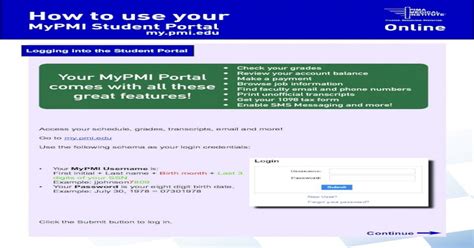 pmi faculty portal